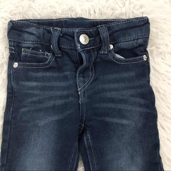 💕 True Religion Toddler Denim Straight Pants 💕 - Picture 3 of 6